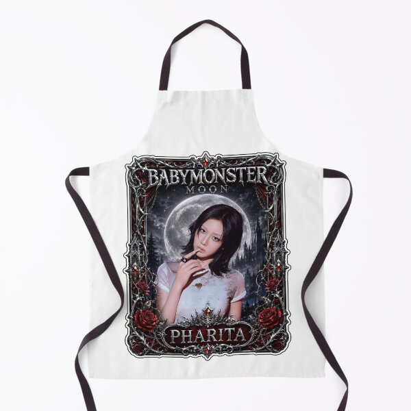 Item preview, Elegant Pharita BABYMONSTER Gothic Moon Fanmade Artwork designed and sold by Valereekmerch.