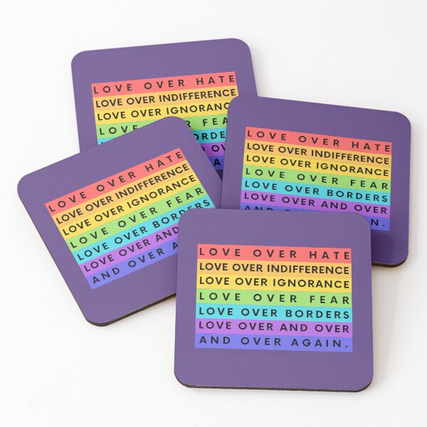 Item preview, Love Over Hate- The Episcopal Church™ designed and sold by Canterbury Episcopal Campus Ministry at Texas Tech University .