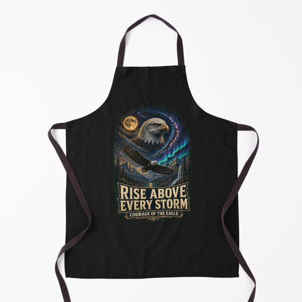 Item preview, Rise Above Every Storm – Courage of the Eagle designed and sold by NinaCreator.