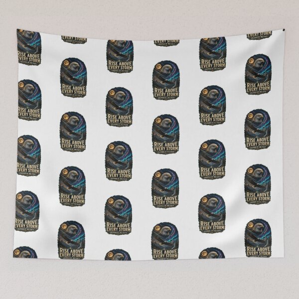 Item preview, Rise Above Every Storm – Courage of the Eagle designed and sold by NinaCreator.