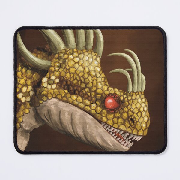 Item preview, Fireworm queen painting designed and sold by RootSpellStudio.