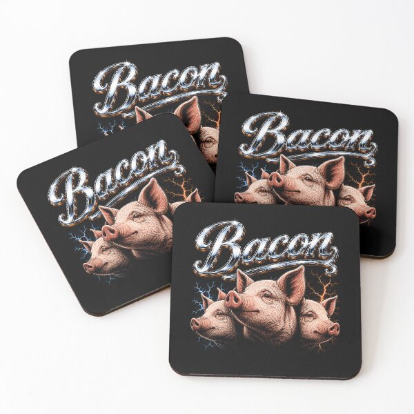 Item preview, Bacon Lovers Design with Fun Pig Illustrations Zoo designed and sold by rafaeltto.