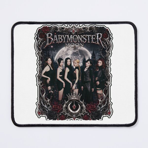Item preview, BABYMONSTER Vampire Moon Graphic Artwork designed and sold by Valereekmerch.
