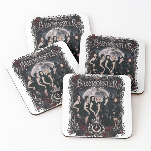 Item preview, BABYMONSTER Vampire Moon Graphic Artwork designed and sold by Valereekmerch.
