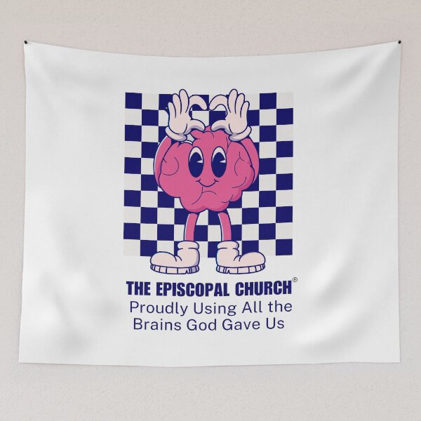 Item preview, Proudly Using All the Brains God Gave Us - The Episcopal Church™ designed and sold by Canterbury Episcopal Campus Ministry at Texas Tech University .