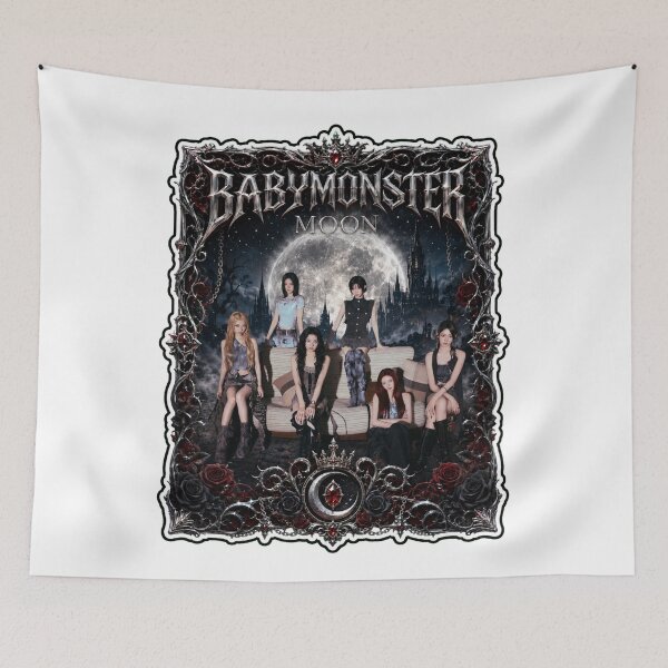Item preview, BABYMONSTER Vampire Coven Blood Moon Fanmade Merch designed and sold by Valereekmerch.