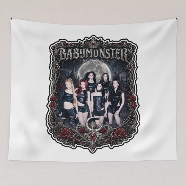 Item preview, BABYMONSTER Gothic Vampire Moon Collector Edition Art designed and sold by Valereekmerch.