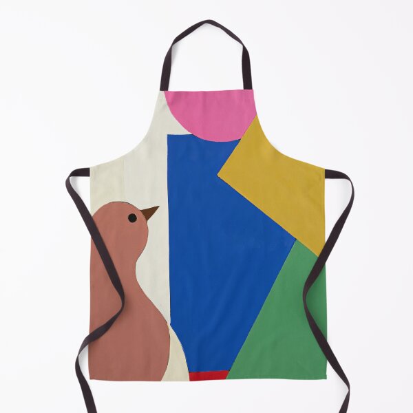Item preview, Abstract Geometric Bird Art – "Bird Among Bold Shapes" designed and sold by Filora Atelier | Bird Art.