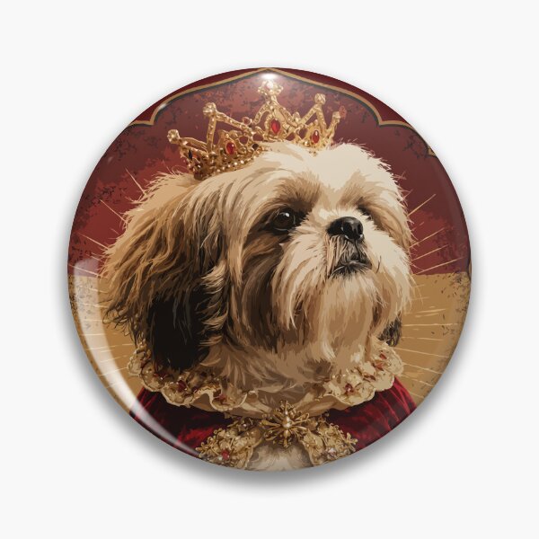 Item preview, Shih Tzu Royalty – King of the Kingdom Dog Lover Design designed and sold by PawsAndPallette .