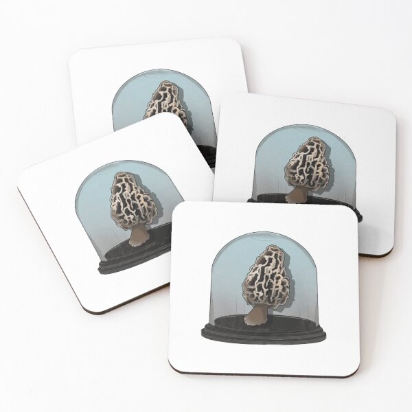 Item preview, Morel Mushroom Specimen in Glass Dome designed and sold by CurioBotanical.