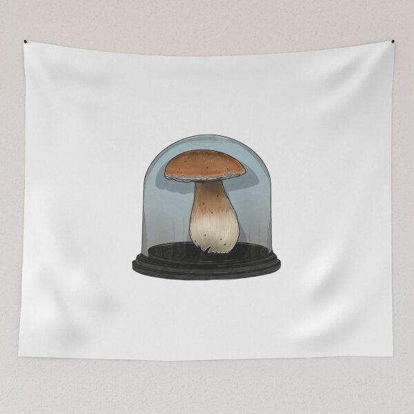 Item preview, Porcini Mushroom Specimen in Glass Dome  designed and sold by CurioBotanical.