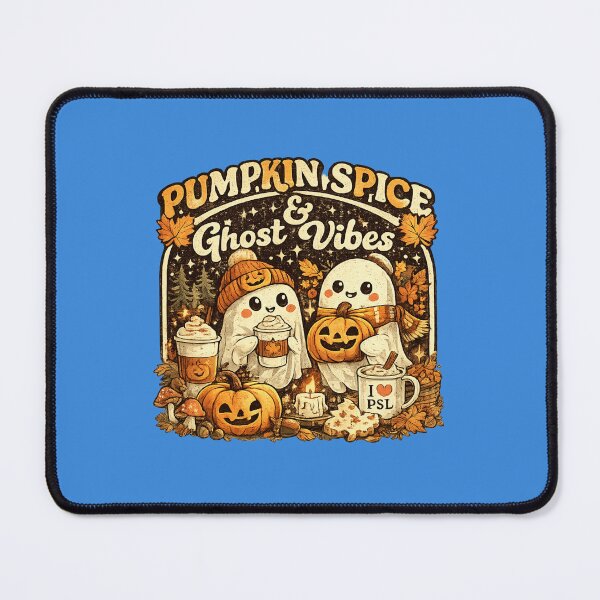 Item preview, Pumpkin Spice & Ghost Vibes | Cute Retro Halloween Autumn Design designed and sold by mocci10.