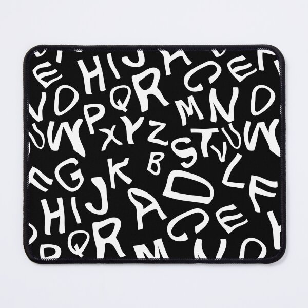 Item preview, Playful Letters Pattern designed and sold by unfrgttble.
