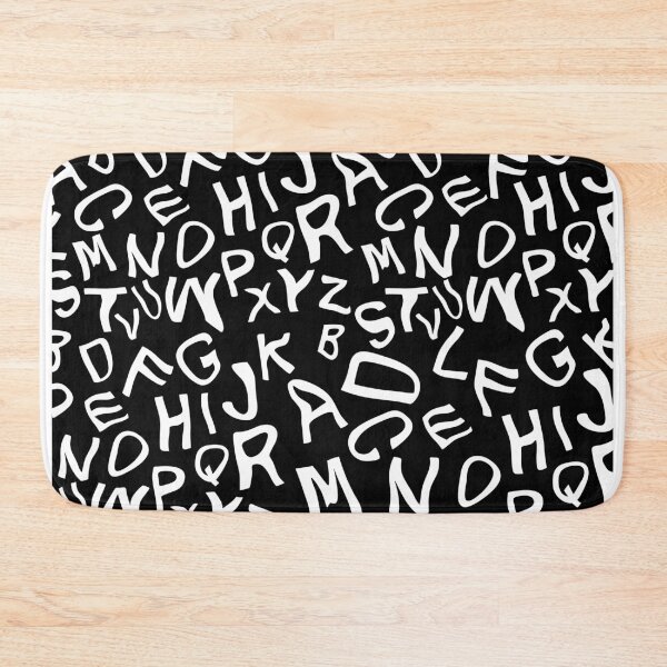 Item preview, Playful Letters Pattern designed and sold by unfrgttble.