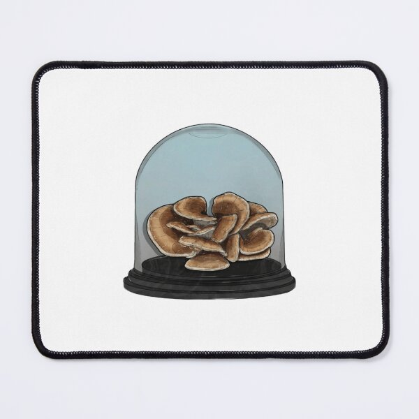 Item preview, Mushroom Specimen in Glass Cloche designed and sold by CurioBotanical.