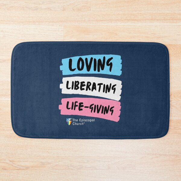 Item preview, Loving, Liberating, Life-Giving God - The Episcopal Church™ designed and sold by Canterbury Episcopal Campus Ministry at Texas Tech University .
