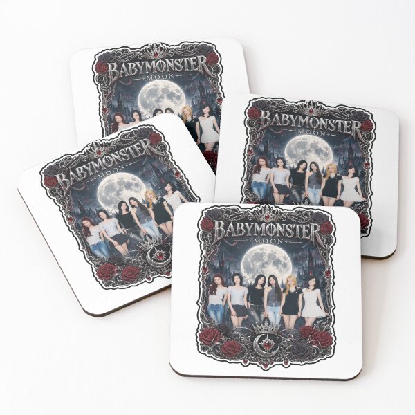 Item preview, Bareface BABYMONSTER Moon Collage Merch designed and sold by Valereekmerch.