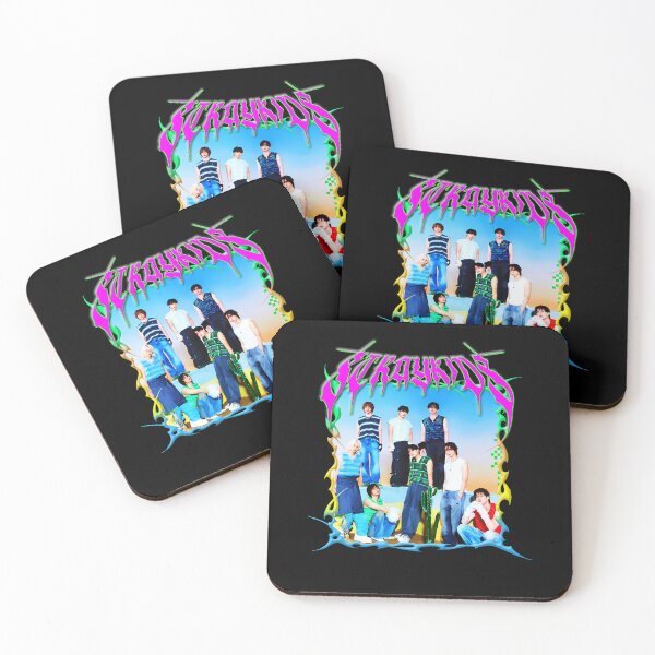 Item preview, K-Pop Group Neon Flame Border Desert Scene Live Tour designed and sold by ElnurStore.