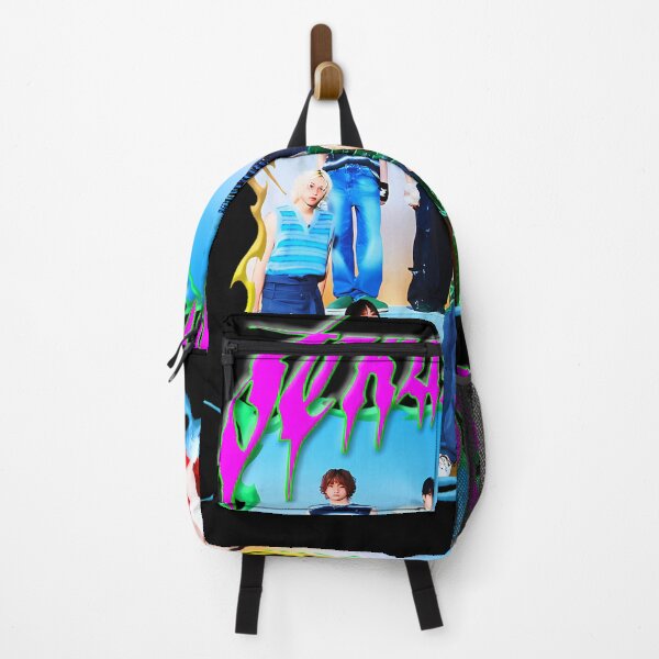 Item preview, K-Pop Group Neon Flame Border Desert Scene Live Tour designed and sold by ElnurStore.