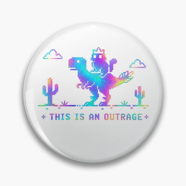 Item preview, This Is an Outrage designed and sold by Theaurore.