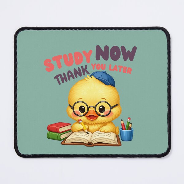 Item preview, Study Now Thank You Later Student Motivation Design designed and sold by WallMuseStudio .