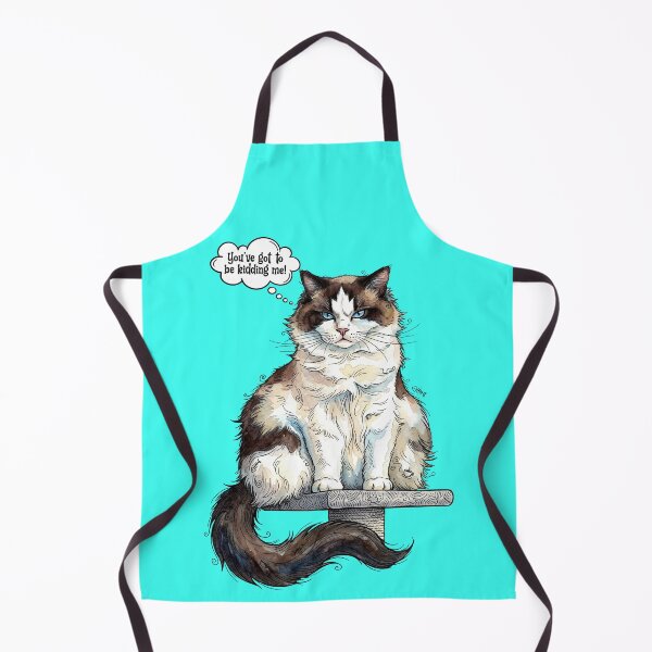 Item preview, Whimsical Ragdoll Cat Is Silently Judging You! designed and sold by Lion and Lamb Design.