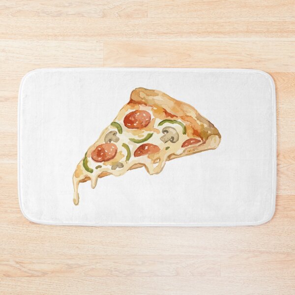 Item preview, Veggie pizza slice - hot food design designed and sold by Pace & Layer.