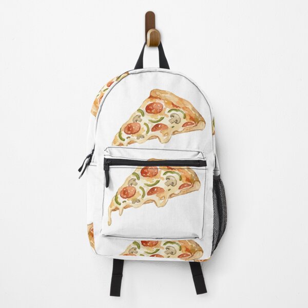 Item preview, Veggie pizza slice - hot food design designed and sold by Pace & Layer.
