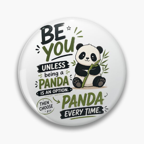 Item preview, Cute Panda Typography Quote designed and sold by M.Store.