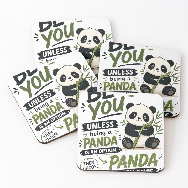 Item preview, Cute Panda Typography Quote designed and sold by M.Store.