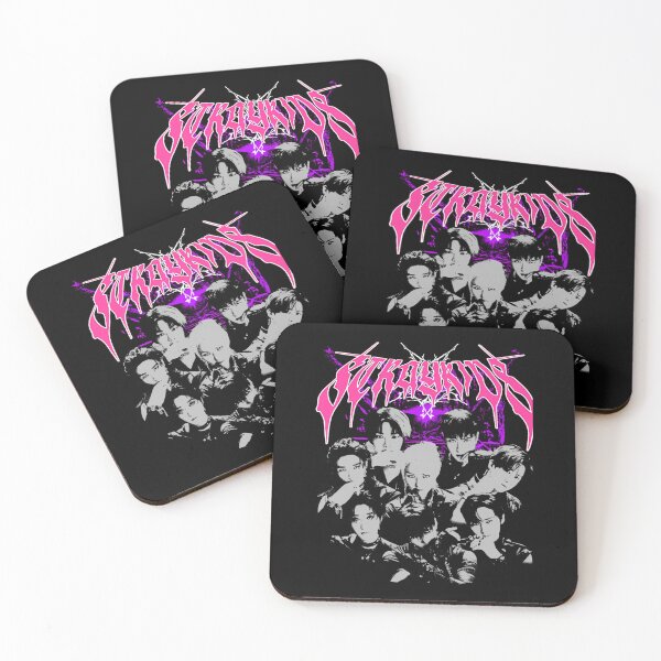 Item preview, K-Pop Group Pink Spiky Monochromatic Portrait Live Tour designed and sold by Cognatus.