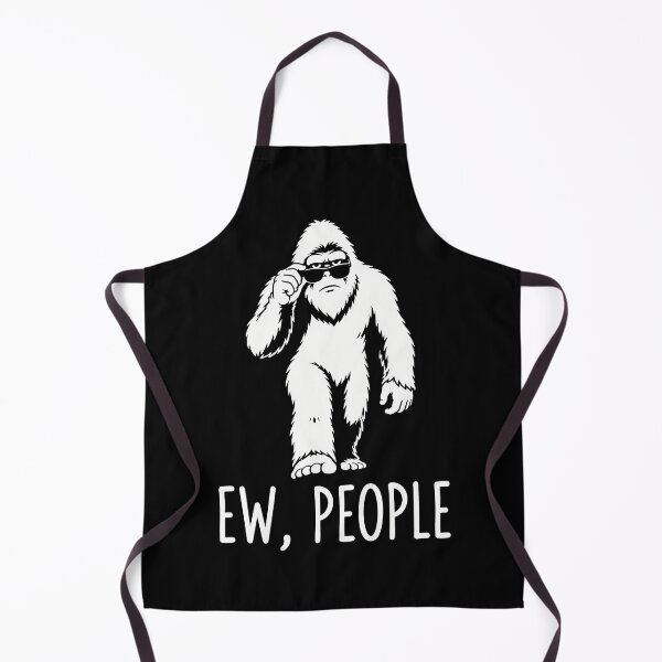 Item preview, Cool Bigfoot with sunglasses and funny phrase Ew people designed and sold by rafaeltto.