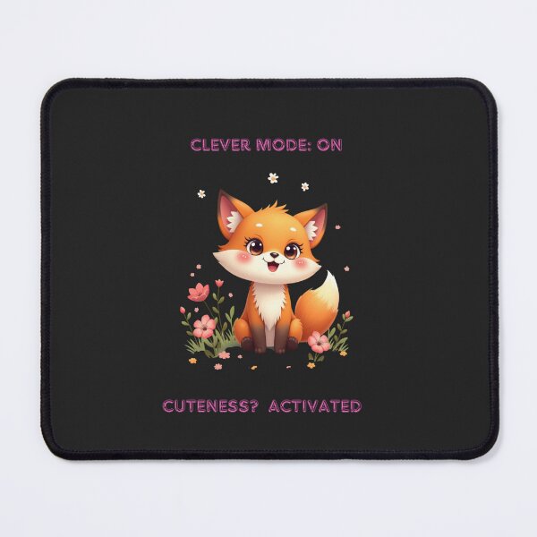 Item preview, Clever Fox – Cuteness Activated designed and sold by TetelestaiWeave.