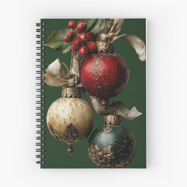 Artikelvorschau, Vintage-Weihnachtsschmuck mit roten Beeren entworfen und verkauft von colorful-white.