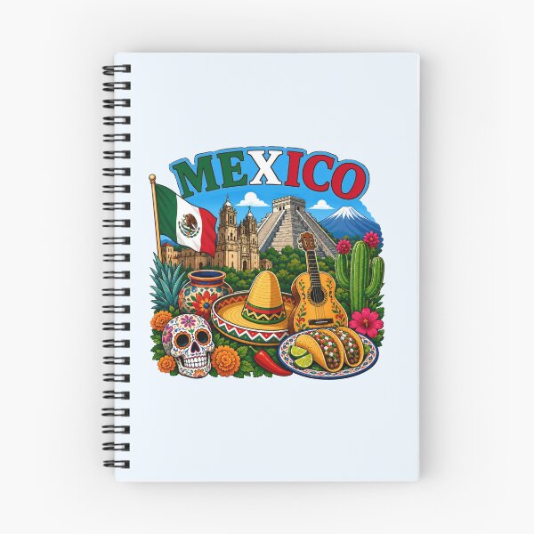 Item preview, Mexico - Cultural Heritage and Landmarks designed and sold by Myra365Art.
