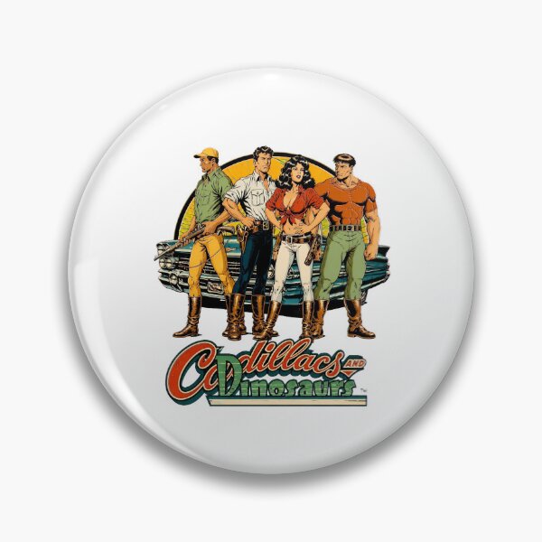 Item preview, Cadillacs and Dinosaurs Retro Comic Art designed and sold by Love-bloock.