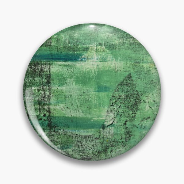 Item preview, The Path of Intuition Green Acrylic Painting Charcoal Drawing designed and sold by LaurenMyersArtist.