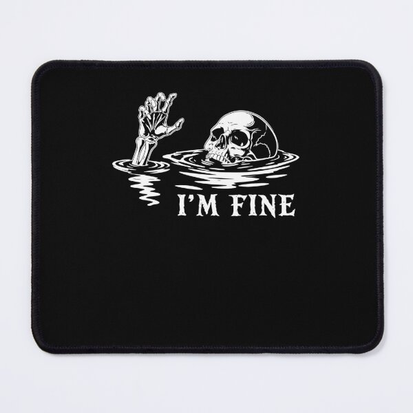 Item preview, I'm Fine - Skeleton designed and sold by ellapaintcoast.