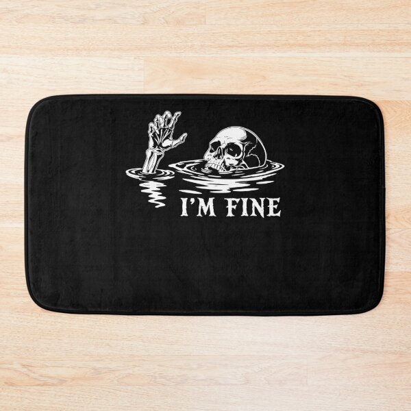 Item preview, I'm Fine  - Skeleton designed and sold by ellapaintcoast.