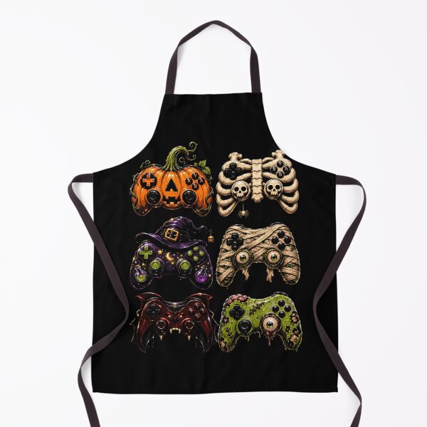 Item preview, Halloween themed gaming controllers design designed and sold by rafaeltto.