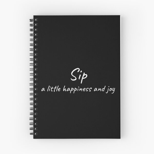 Item preview, A Sip of Happiness and Joy Feel Good Tee designed and sold by low battery meme design.