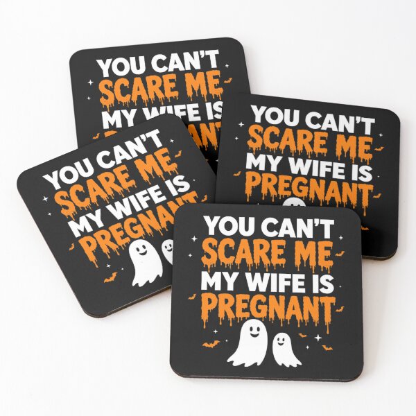 Item preview, You Can't Scare Me My Wife Is Pregnant Funny Halloween Dad designed and sold by Zizo-DR44.