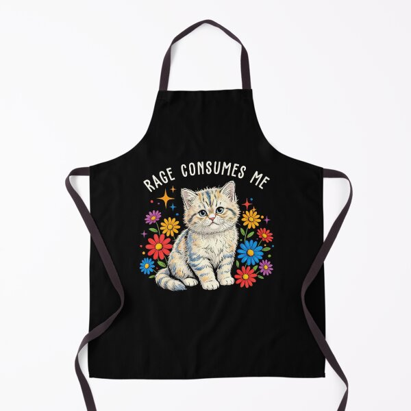 Item preview, Rage Consumes Me Cat designed and sold by charoen-design.