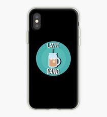 LATTE GANG iPhone Case