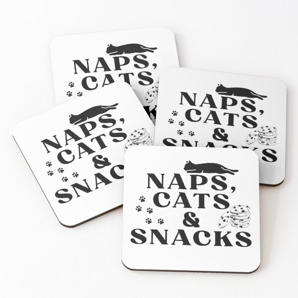 Item preview, Naps, Cats & Snacks designed and sold by NoodleBop.