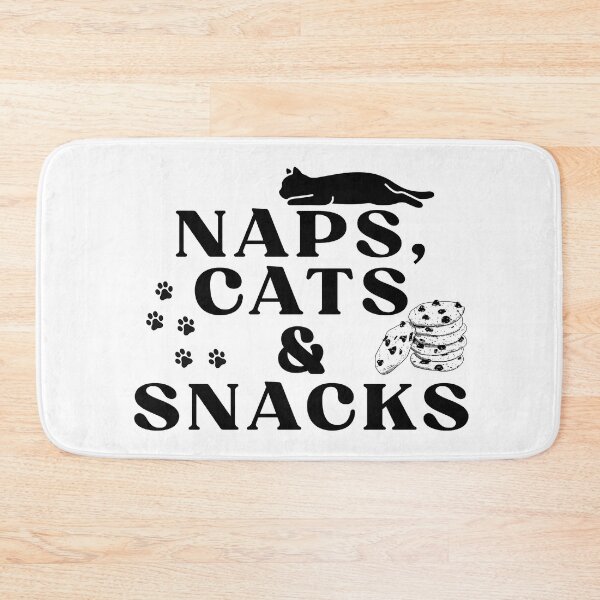 Item preview, Naps, Cats & Snacks designed and sold by NoodleBop.