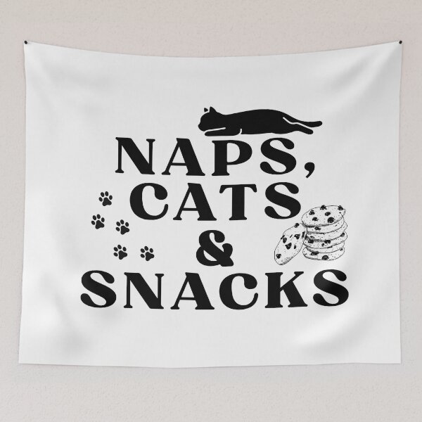 Item preview, Naps, Cats & Snacks designed and sold by NoodleBop.