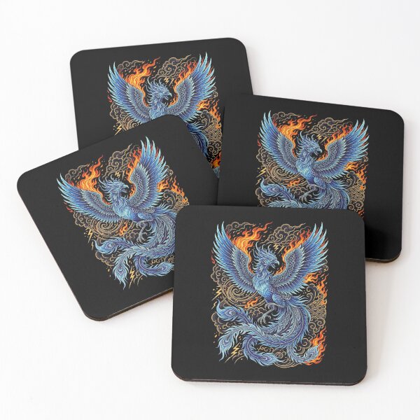 Item preview, Celestial Frost Phoenix designed and sold by HexOne.