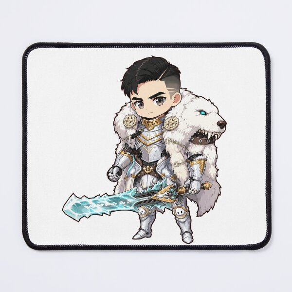 Item preview, white knight paladin emperor anime dnd art original art character design designed and sold by sabartgunpla.