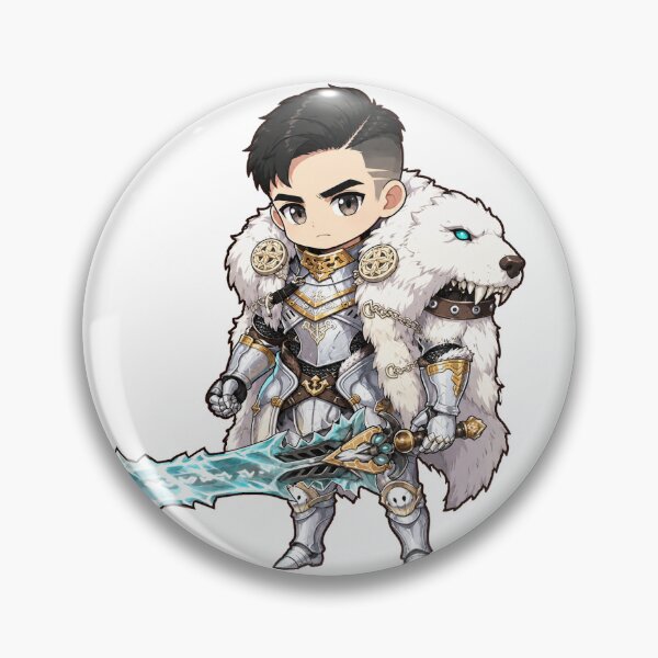 Item preview, white knight paladin emperor anime dnd art original art character design  designed and sold by sabartgunpla.